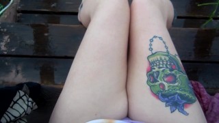 Sexy Feet & Legs .. Summer Thunderstorms!