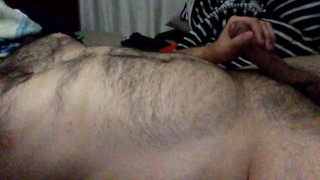 just me jerking my cock