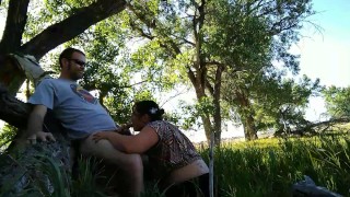 Outdoors Adventure Sex-Milf Gets Fucked Hard After Finding A Place for Fuckin and Makin Noise