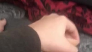 White girl fucks tight pussy