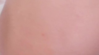 Big Clear Toy in my wet pussy