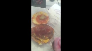 Sauce on Burger