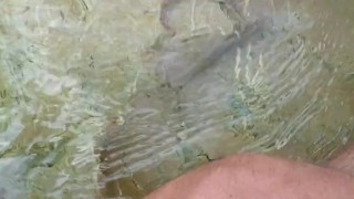 HOT TEEN MASTURBATES AT RIVER AND CUMS *OUTDOOR FUN*