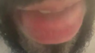 ASMR tongue play with kisses! 