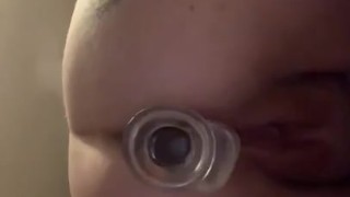 Anal toying