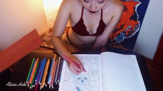 Alicia Hebi -- Color Coloring Book (Not Porn) - Бесплатное порно ...