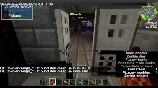 Minecraft - Nacht der Untoten Remastered by DownWindWings (testing guns and spawning)