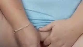 Wendy plays with her toy in the car 
