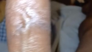 I'm stroking my BBC ready for some pussy 