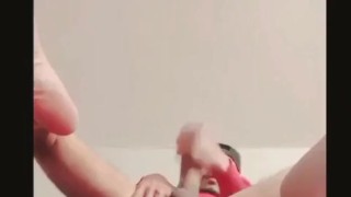 Jerking off in the morning