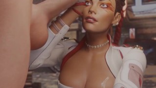 Loba Instagram Video Selfie Handjob and Ball Suck Apex Legends