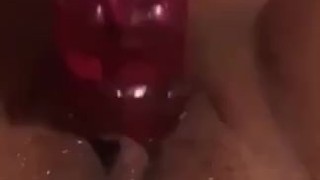 Fat pussy masturbation