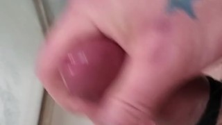 a quick wank in the shower