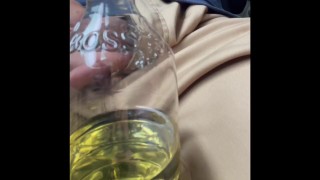 PET bottle pee