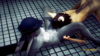 Zootropia Furry Hentai - Judy Hopps in a Threesome