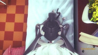 Furry Yiff Yaoi POV Two Cats hard sex
