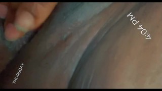 Pink print pussy play