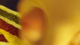 Cumming Into My Washcloth