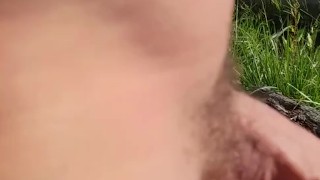 Johnholmesjunior showing off his monster big dick on public vancouver nude beach