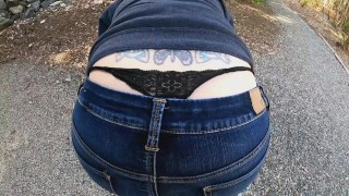 Whale Tail Big Ass Milf Public Exhibitionist