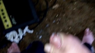 Quick morning jerk and cum