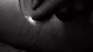 Squirting on my dildo