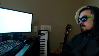 Quietly listening to anime music alone at 3AM