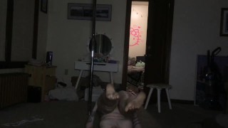 strip pole dance (two)