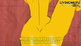 ADULT LISA SIMPSON PRESIDENT - 2D Real Cartoon Big ANIMATION Ass Booty Hentai Cosplay SIMPSONS sex