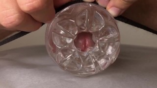 Amateur Guy Cumming A Lot Inside Of A Fleshlight - 60 FPS