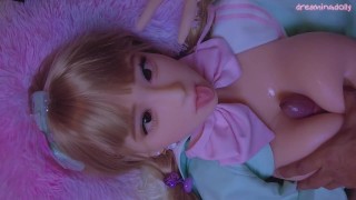 fucking my cute doll and facial cum 06