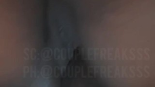 Ebony Teen getting fucked deep sideways