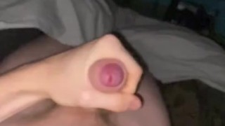 Slow motion cum dripping