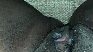 Watch as I play with my wet pussy after a great solo time of pleasing myself 