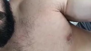 Tensing Shoulder & Chest Muscles