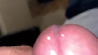 Gushing pre-cum 