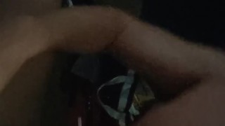 Stroking my cock for you