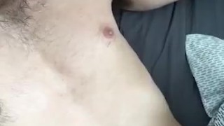 Chest & Biceps Flexing Muscle