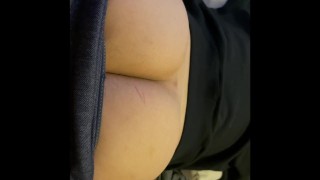素人日本人がゲームをしてる最中のだらしないお尻