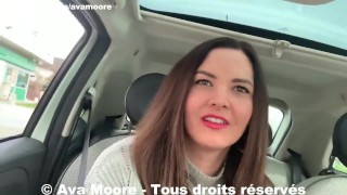 Ava Moore - On vide les couilles d'un routier dans sa cabine avec Glory Zavatrash - PORNO REALITÉ