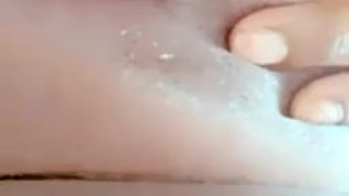 Morning clit rub