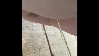 Mature MILF BBW Camping Peeing pee urine piss