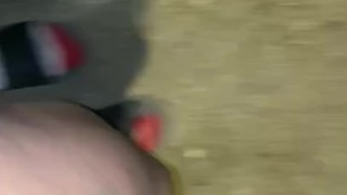 Finishing the road piss