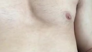 Flexing Chest Muscle POV