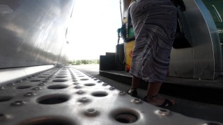 SEXIEST FEMALE TRUCKER EVER!!!!!