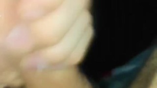 Big cock stroking to intense thick Cumshot