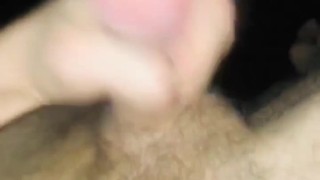 Big cock stroking to intense thick Cumshot