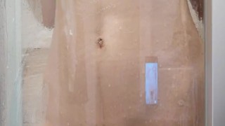 Hotel Shower at Work