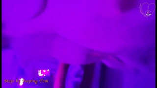 Redhead nerd in pigtails dancing in her room in front of mirror - TheGoddessOfLust