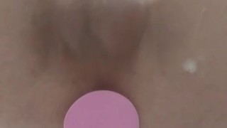 Solo riding dildo anal part 3